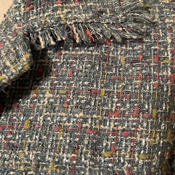 Diapers & Damon jacket baby blue size with metallicc thread, size Sml - Picture 7 of 7